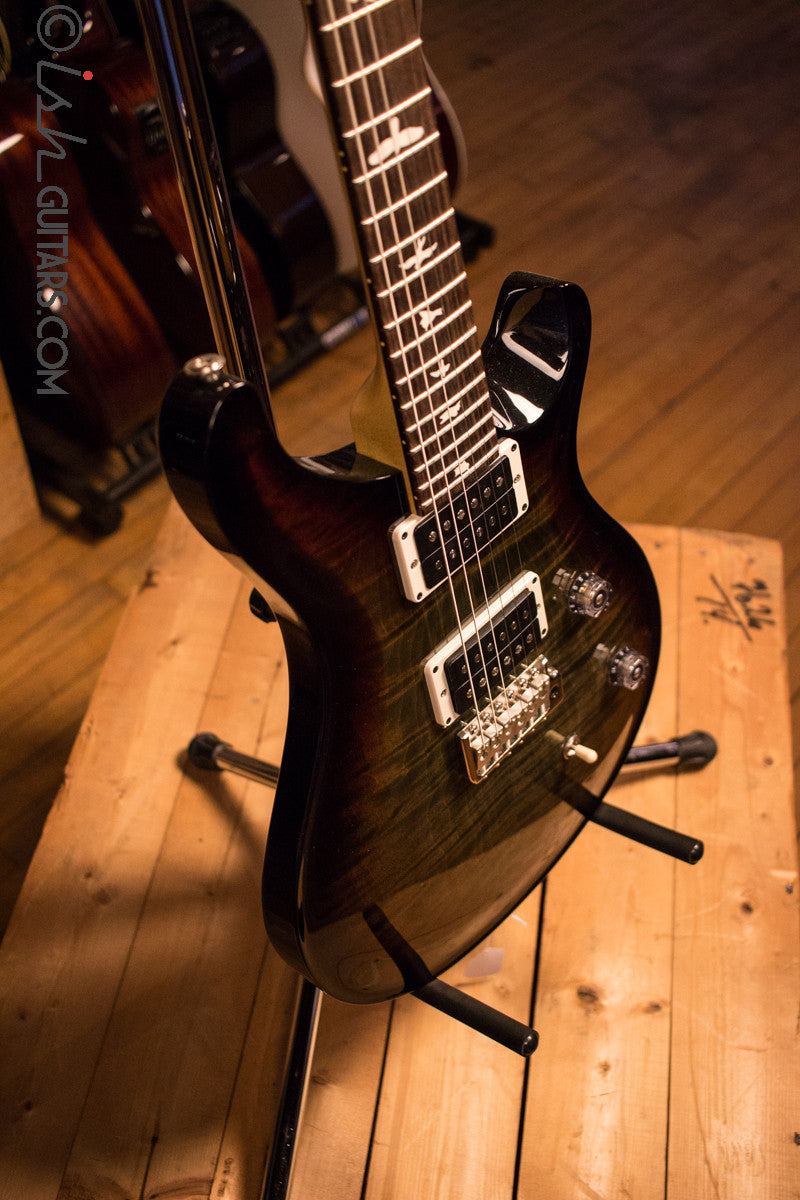 Paul Reed Smith PRS CE24 Custom Color Trampas Green Tobacco Burst Electric Guitar
