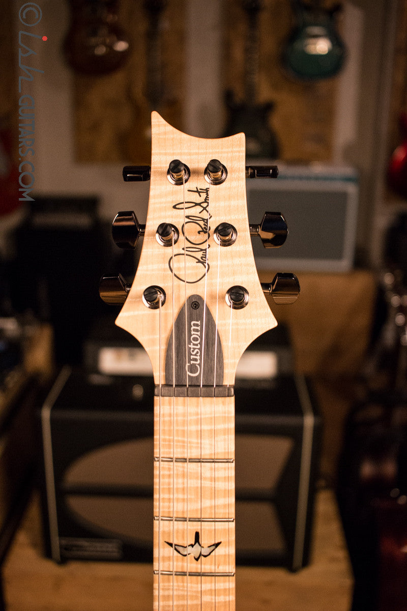 Paul Reed Smith PRS Custom 24 Semi-Hollow Wood Library Quilt Swamp Ash Purple Mist