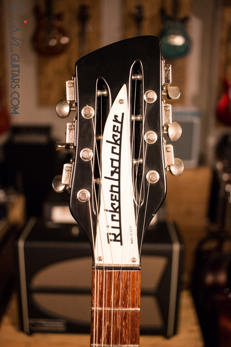 Rickenbacker 355 John Lennon Signature JL 355/12 String 325 Electric Guitar Black 1991