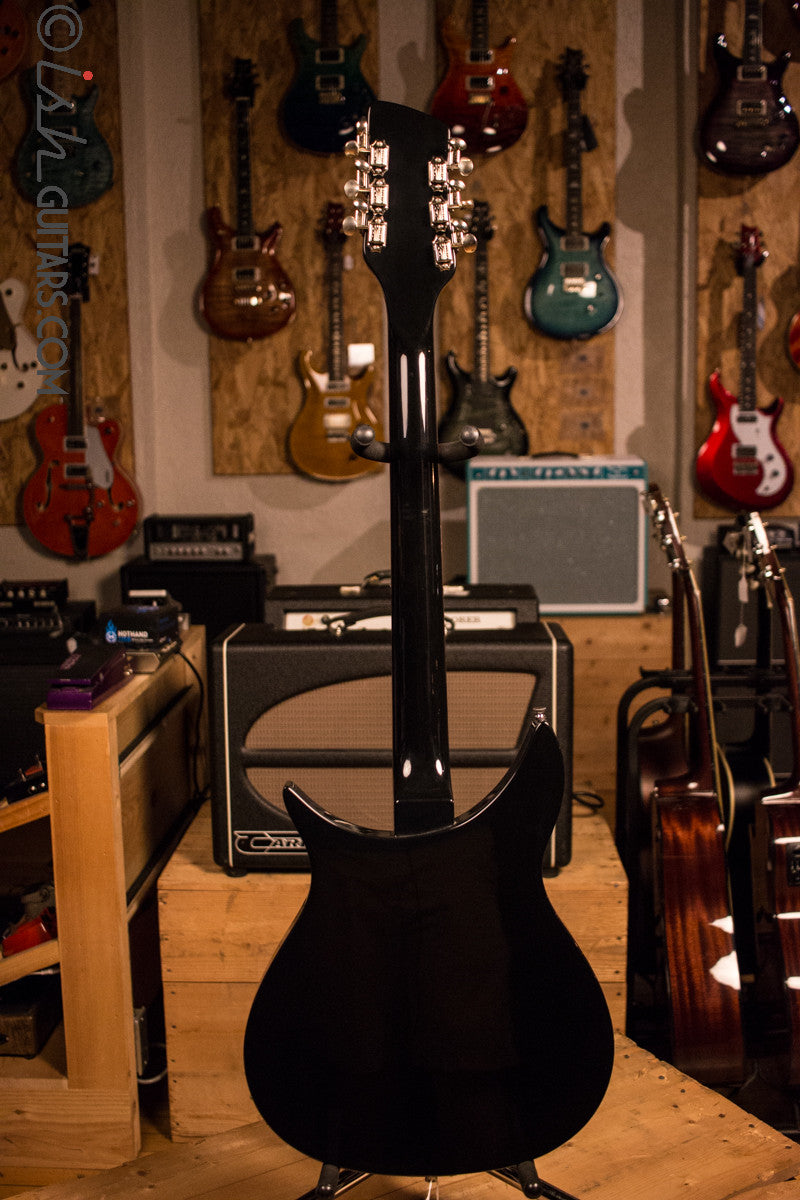 Rickenbacker 355 John Lennon Signature JL 355/12 String 325 Electric Guitar Black 1991