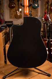 Seagull Entourage CW Black GT QI Acoustic Electric Guitar