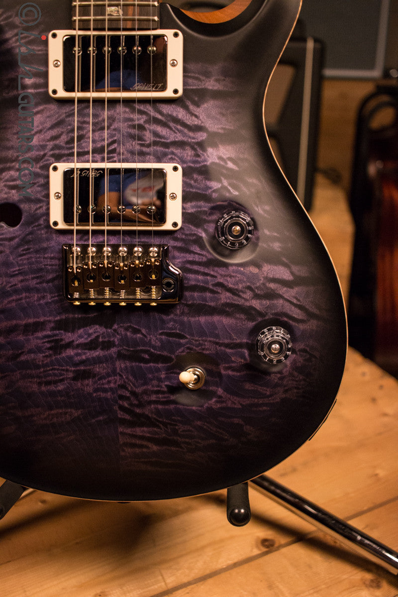 Paul Reed Smith PRS Custom 24 Semi-Hollow Wood Library Ish Guitars Exclusive Purple Mist