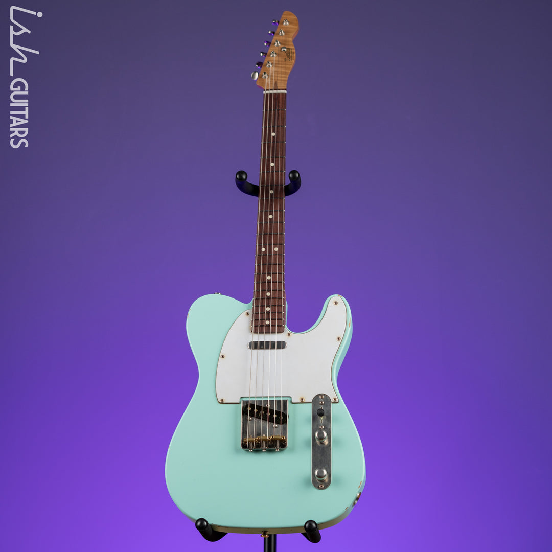 LSL T-Bone One B Electric Guitar Seafoam Green Aged