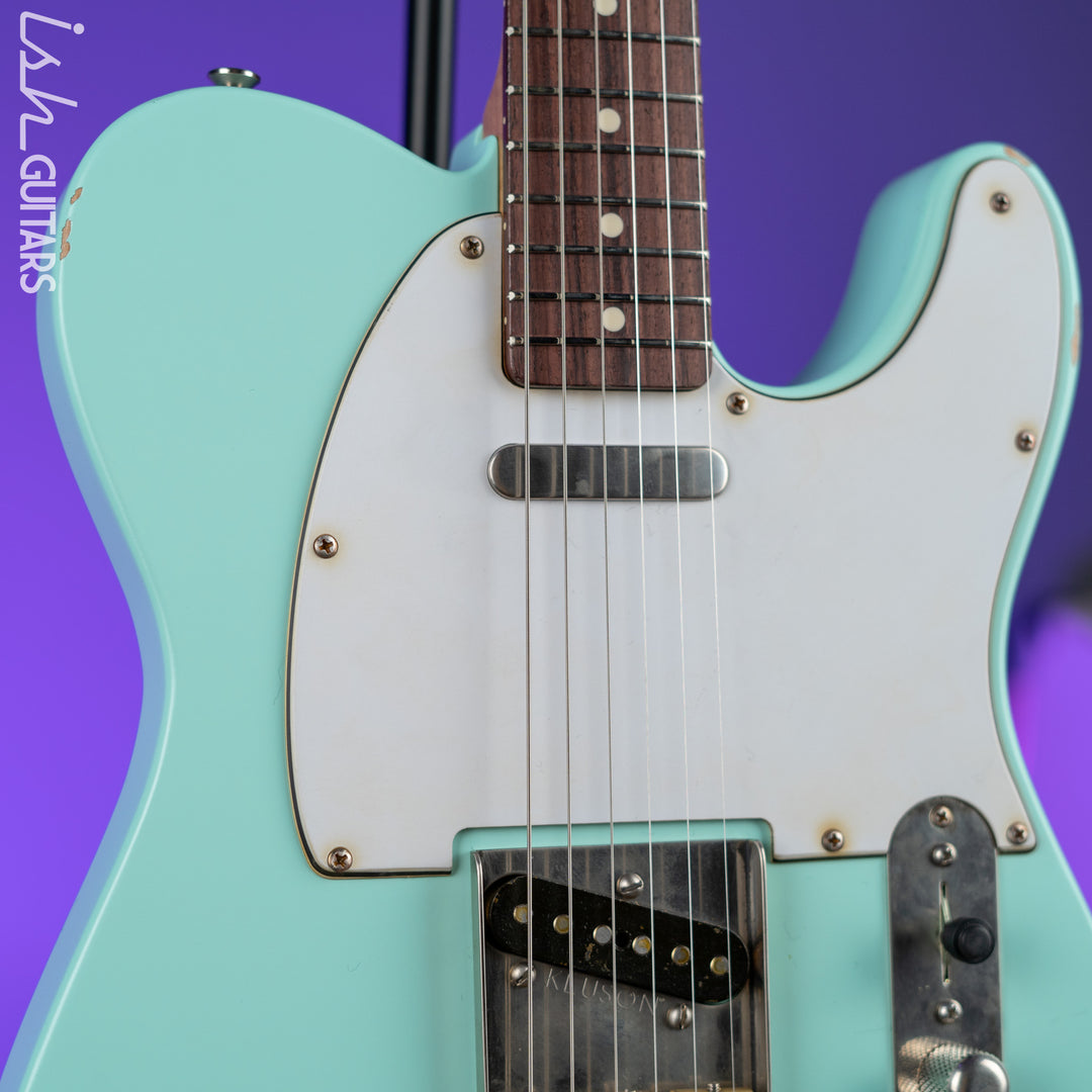 LSL T-Bone One B Electric Guitar Seafoam Green Aged
