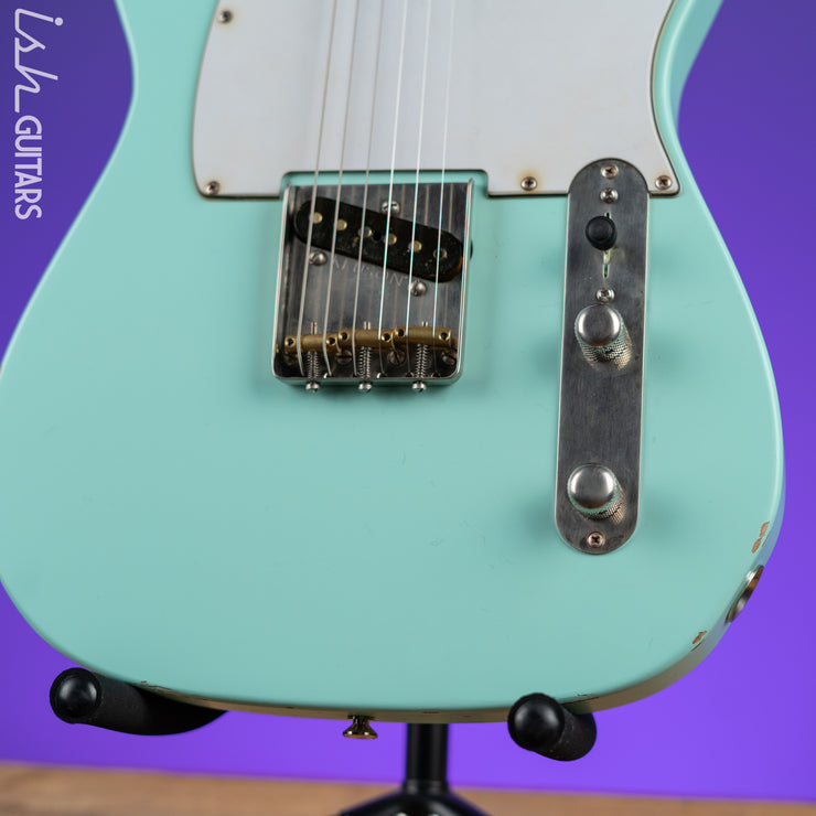 LSL T-Bone One B Electric Guitar Seafoam Green Aged