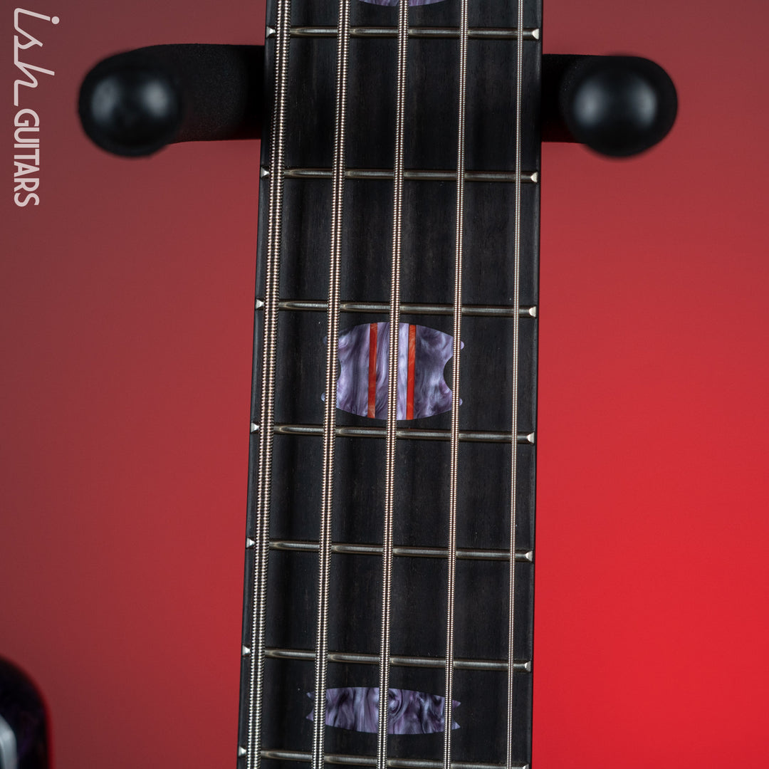 Spector NS-5 5-String Bass USA Black Cherry Purple Burst High Gloss
