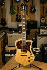 D'Angelico Deluxe Ludlow Swamp Ash Electric Natural Finish