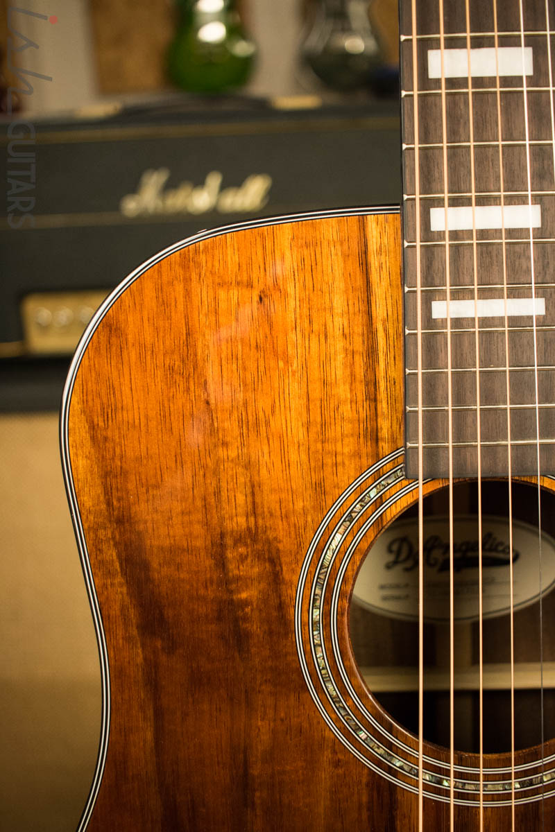 D’Angelico Premier Bowery Koa Acoustic Electric Guitar