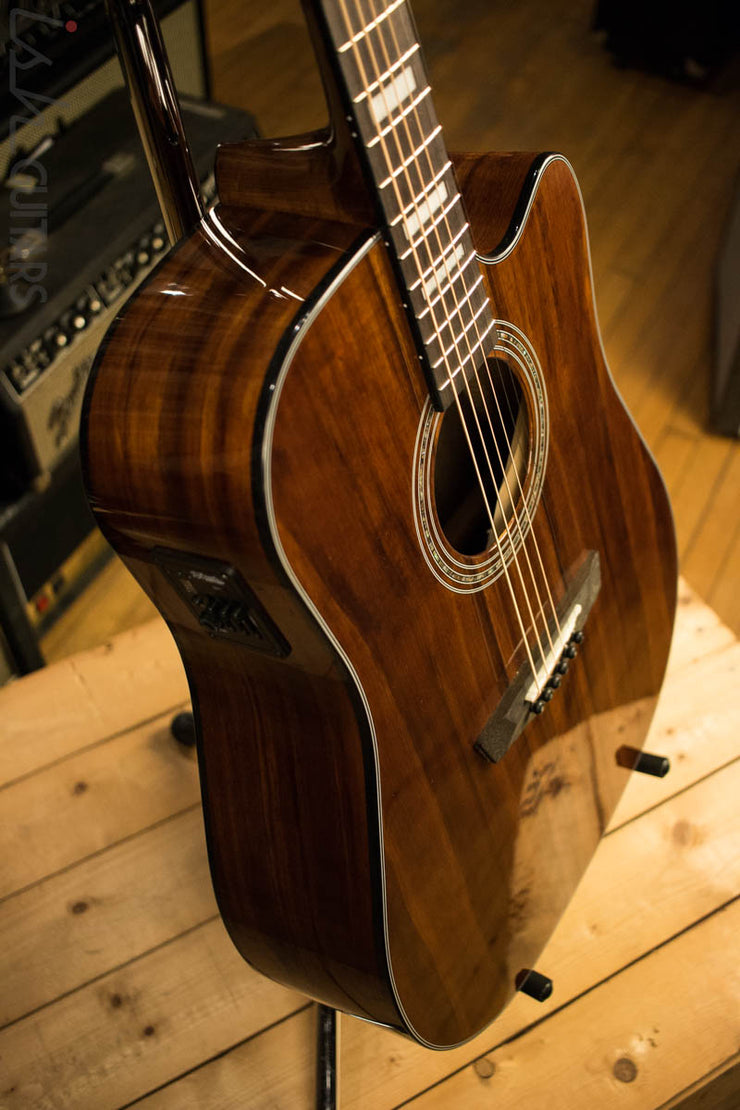 D’Angelico Premier Bowery Koa Acoustic Electric Guitar