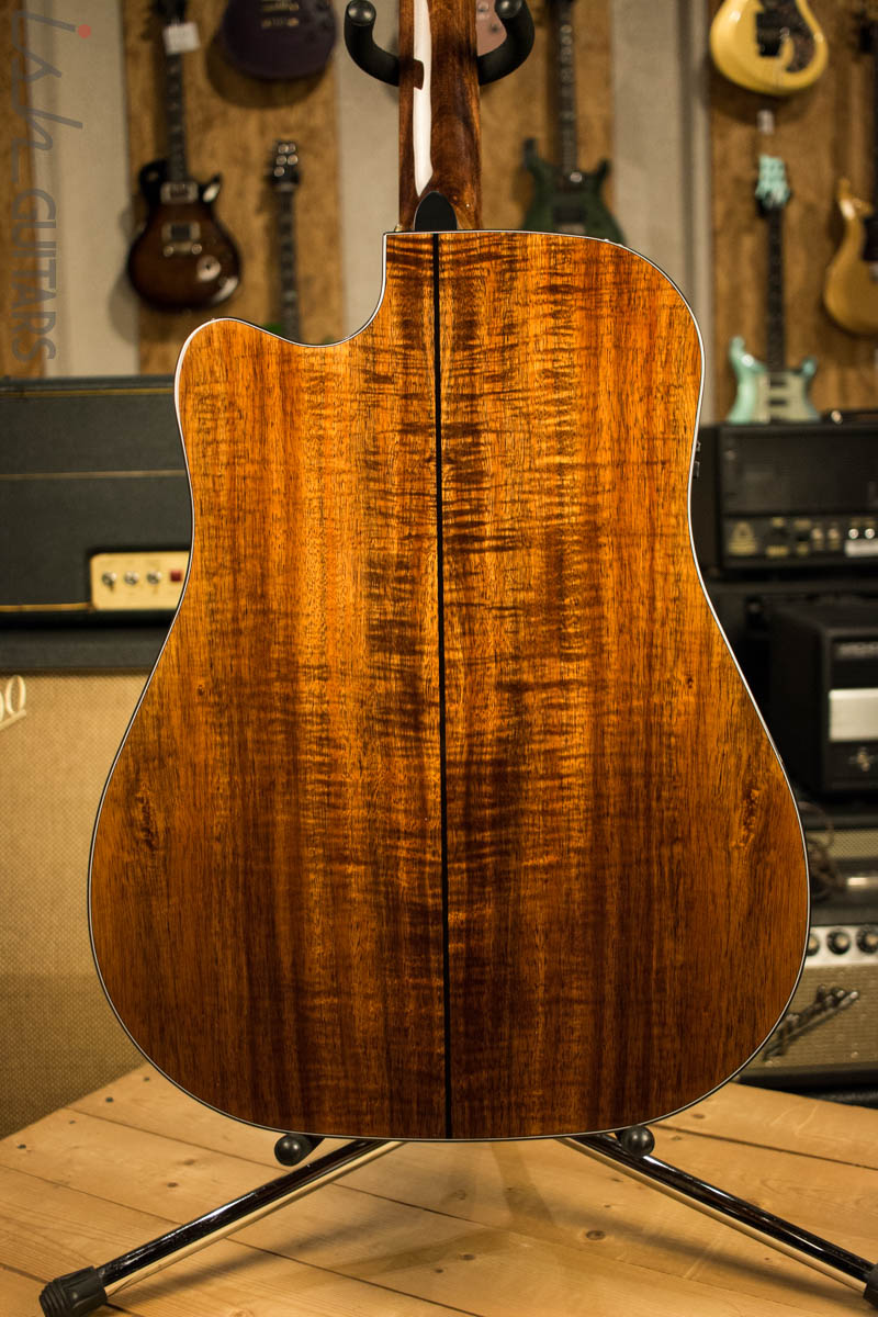 D’Angelico Premier Bowery Koa Acoustic Electric Guitar