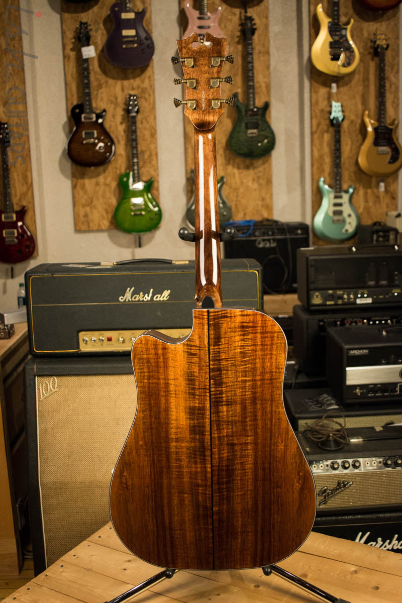 D’Angelico Premier Bowery Koa Acoustic Electric Guitar