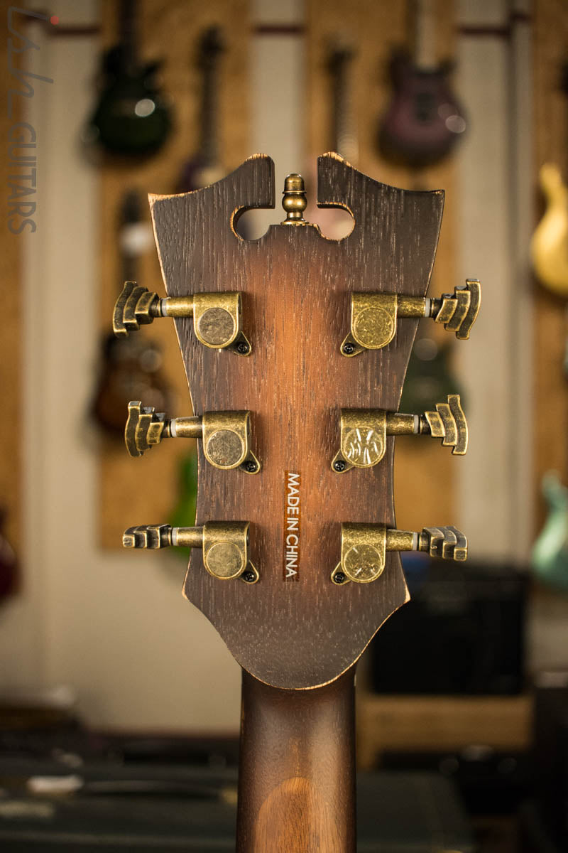 D’Angelico Premier Tammany Aged Natural Mahogany Acoustic