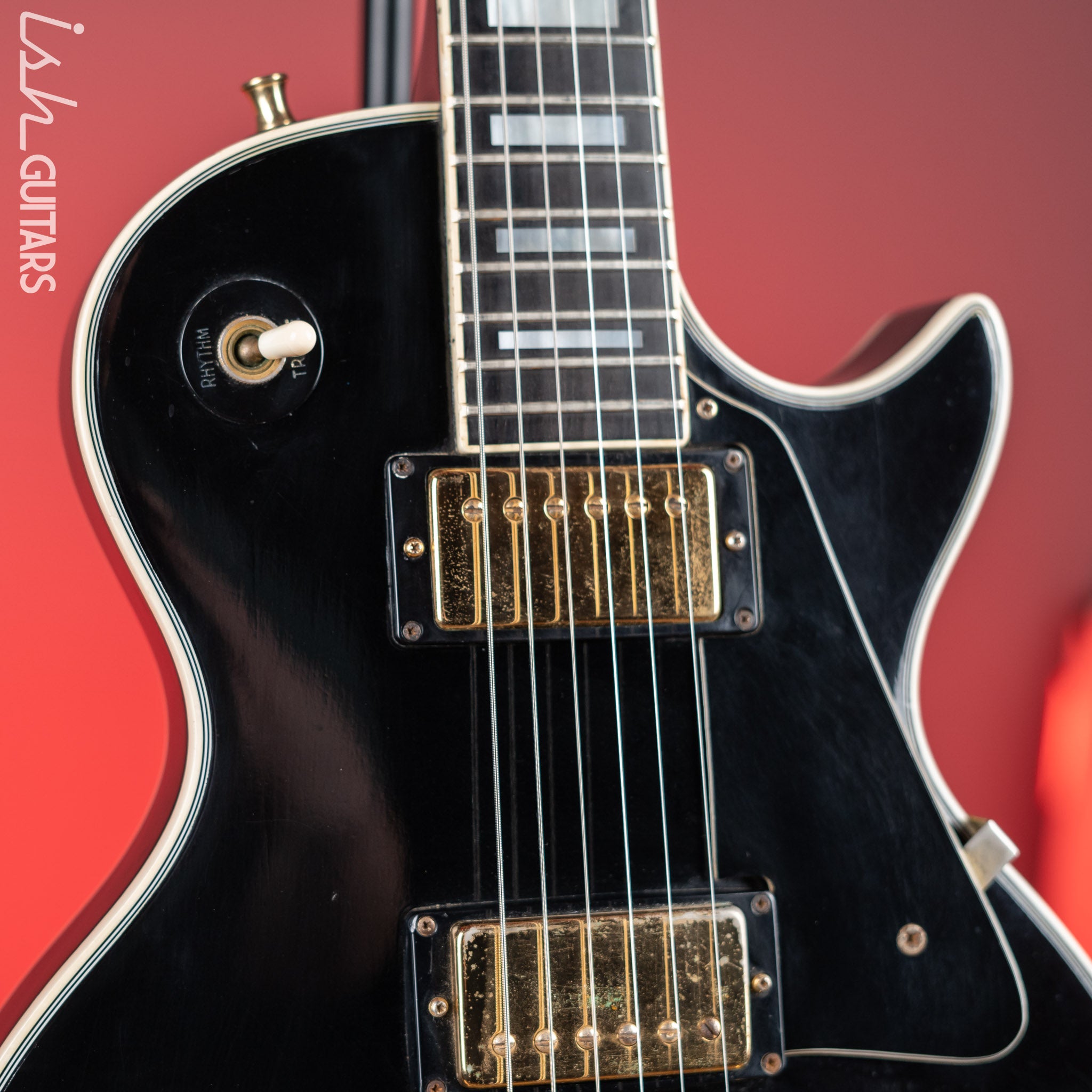 1979 Gibson Les Paul Custom Black – Ish Guitars