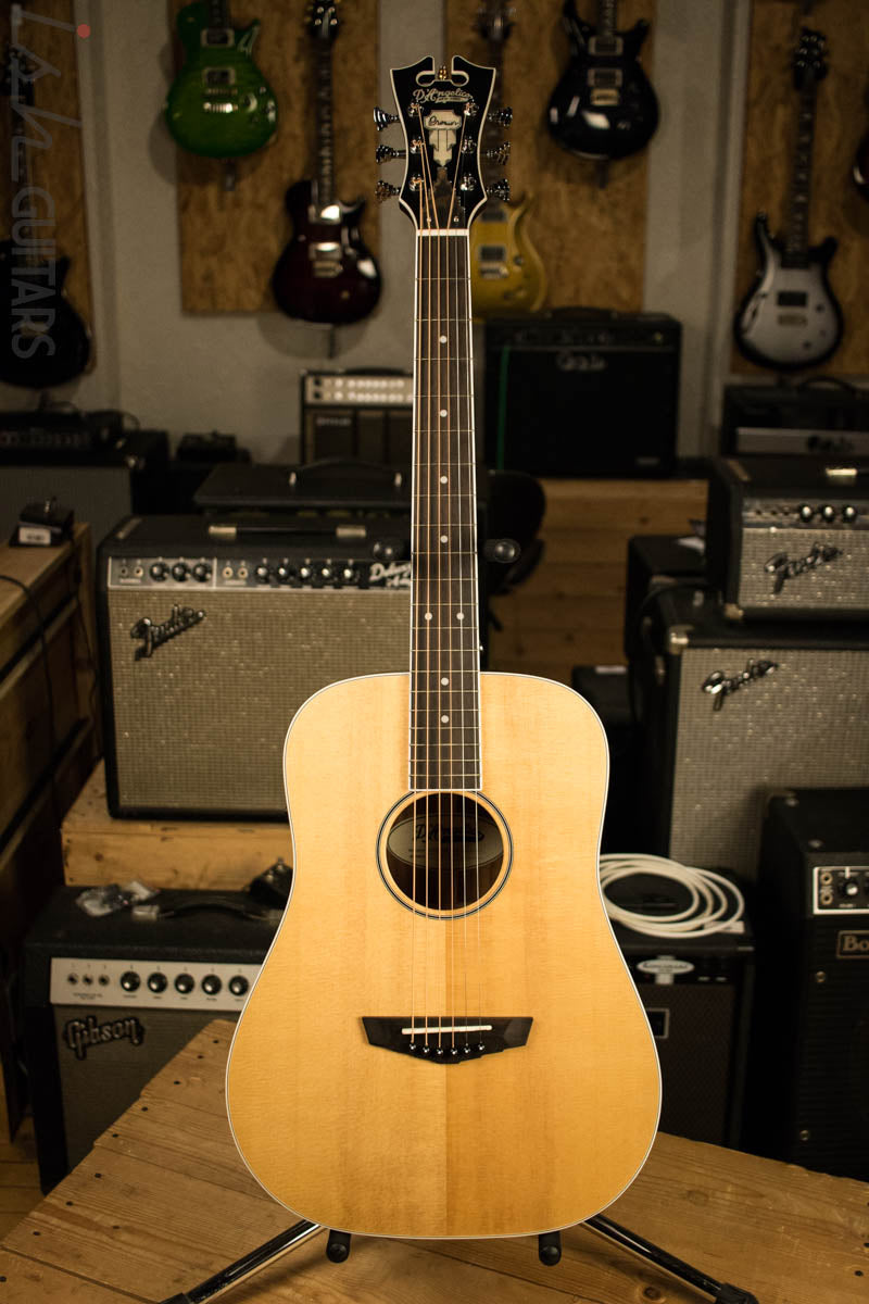 D’Angelico Premier Niagara Acoustic Guitar Spruce Top Natural Finish
