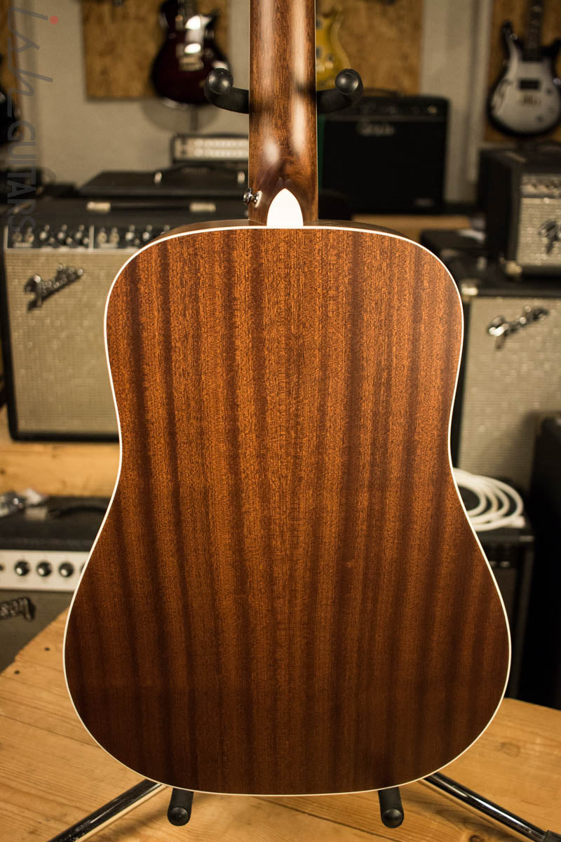 D’Angelico Premier Niagara Acoustic Guitar Natural Mahogany Finish