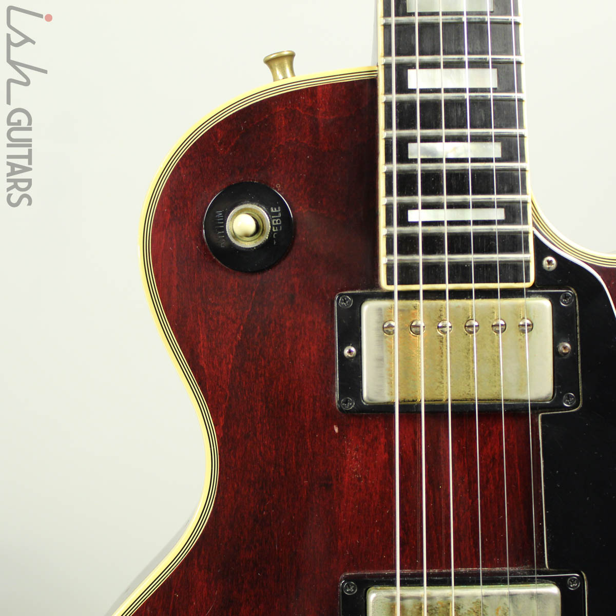 1978 Gibson Les Paul Custom Wine Red w/OHSC – Ish Guitars