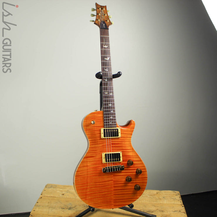 2007 Paul Reed Smith PRS 20th Anniversary Artist SC Flamed Amber Top Brazilian Board