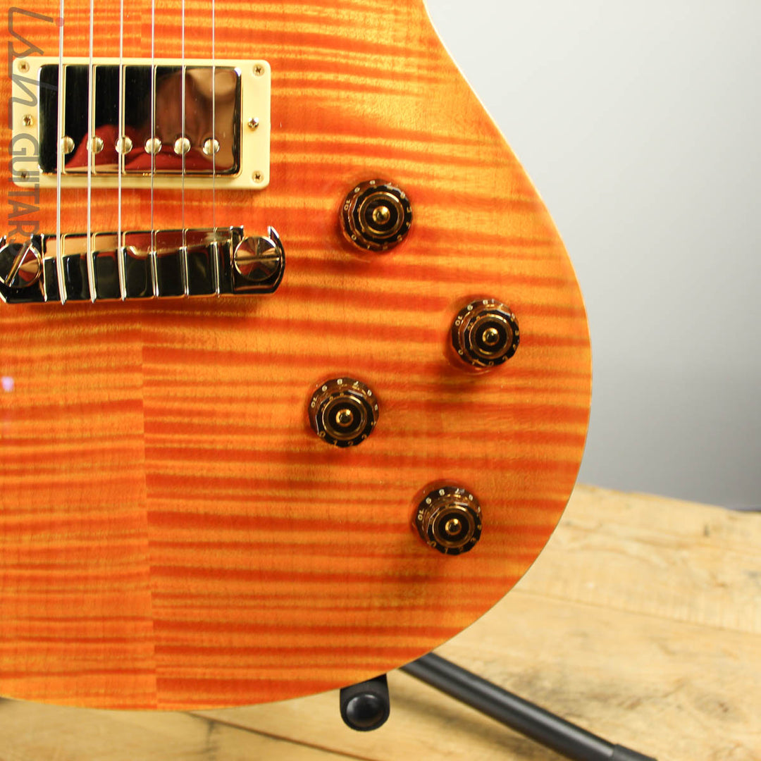 2007 Paul Reed Smith PRS 20th Anniversary Artist SC Flamed Amber Top Brazilian Board