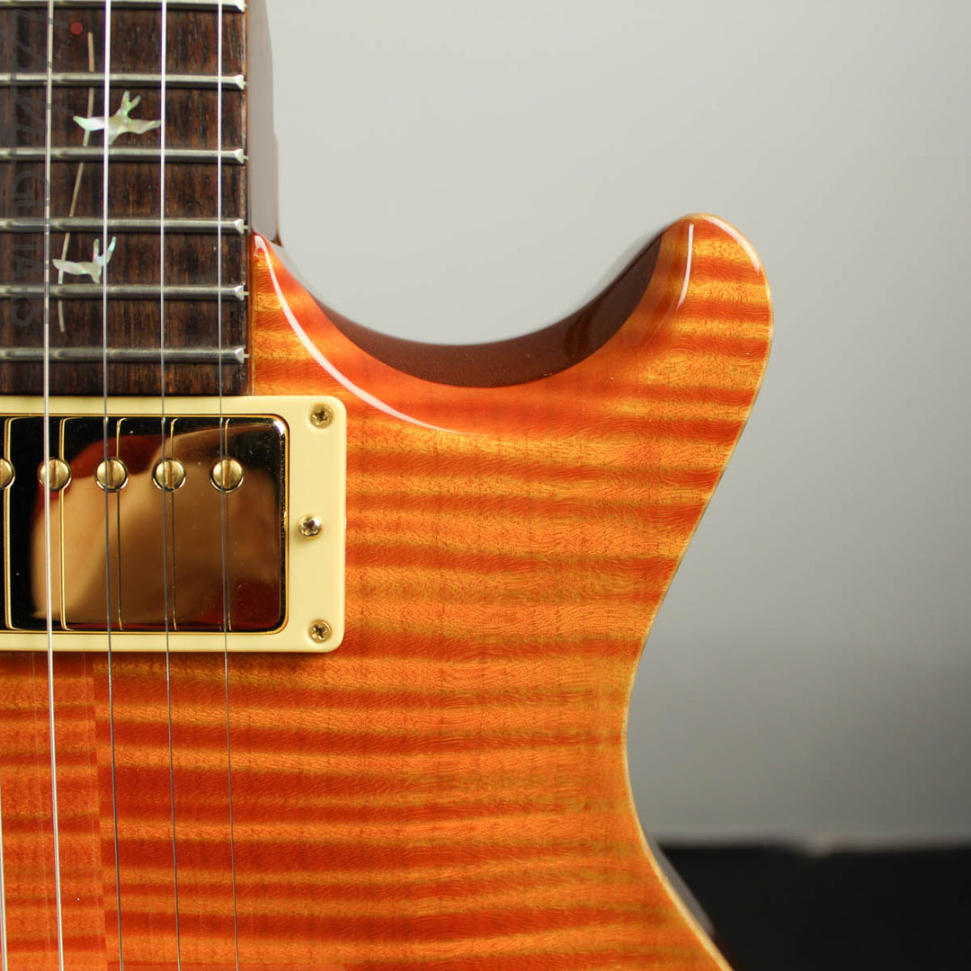 2007 Paul Reed Smith PRS 20th Anniversary Artist SC Flamed Amber Top Brazilian Board