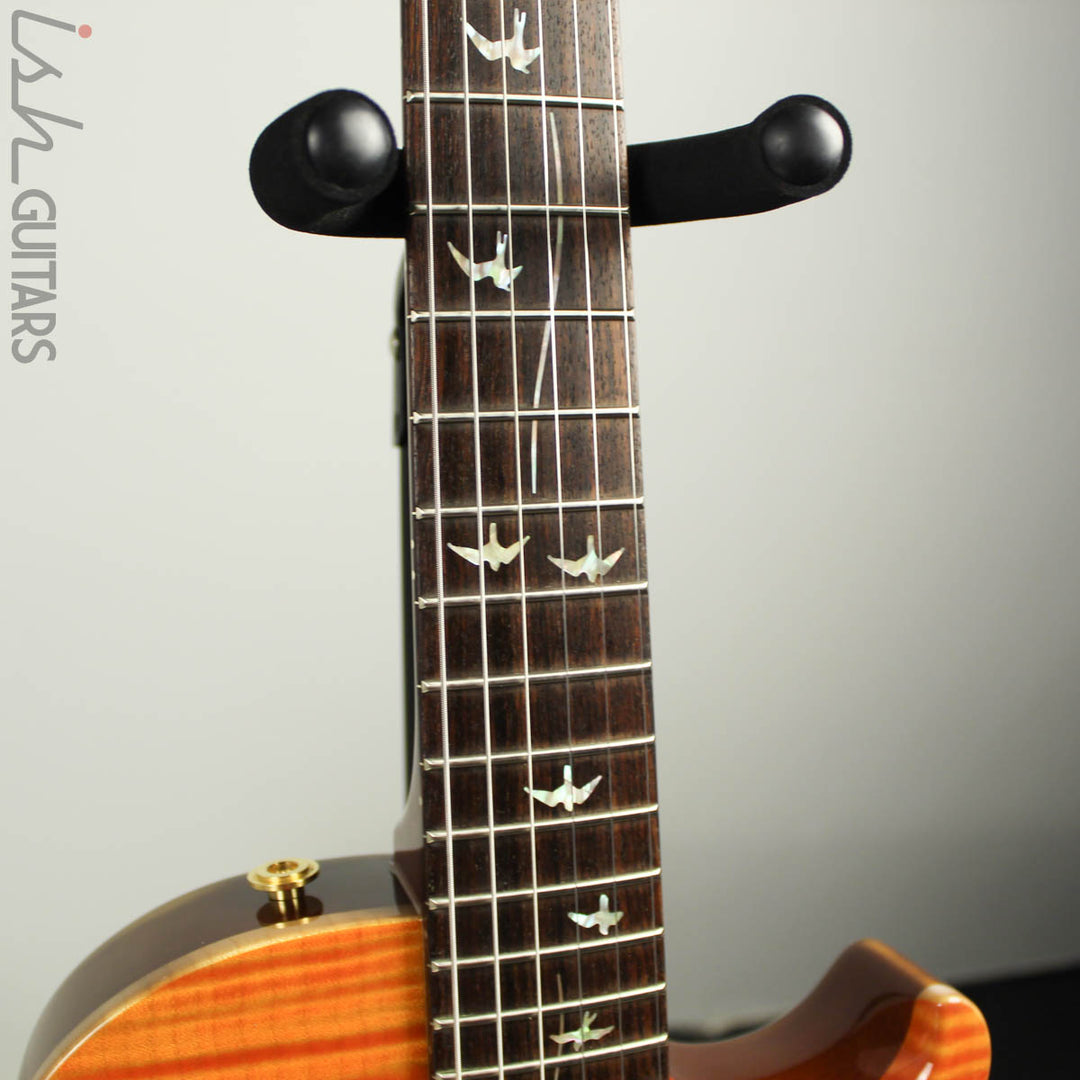 2007 Paul Reed Smith PRS 20th Anniversary Artist SC Flamed Amber Top Brazilian Board