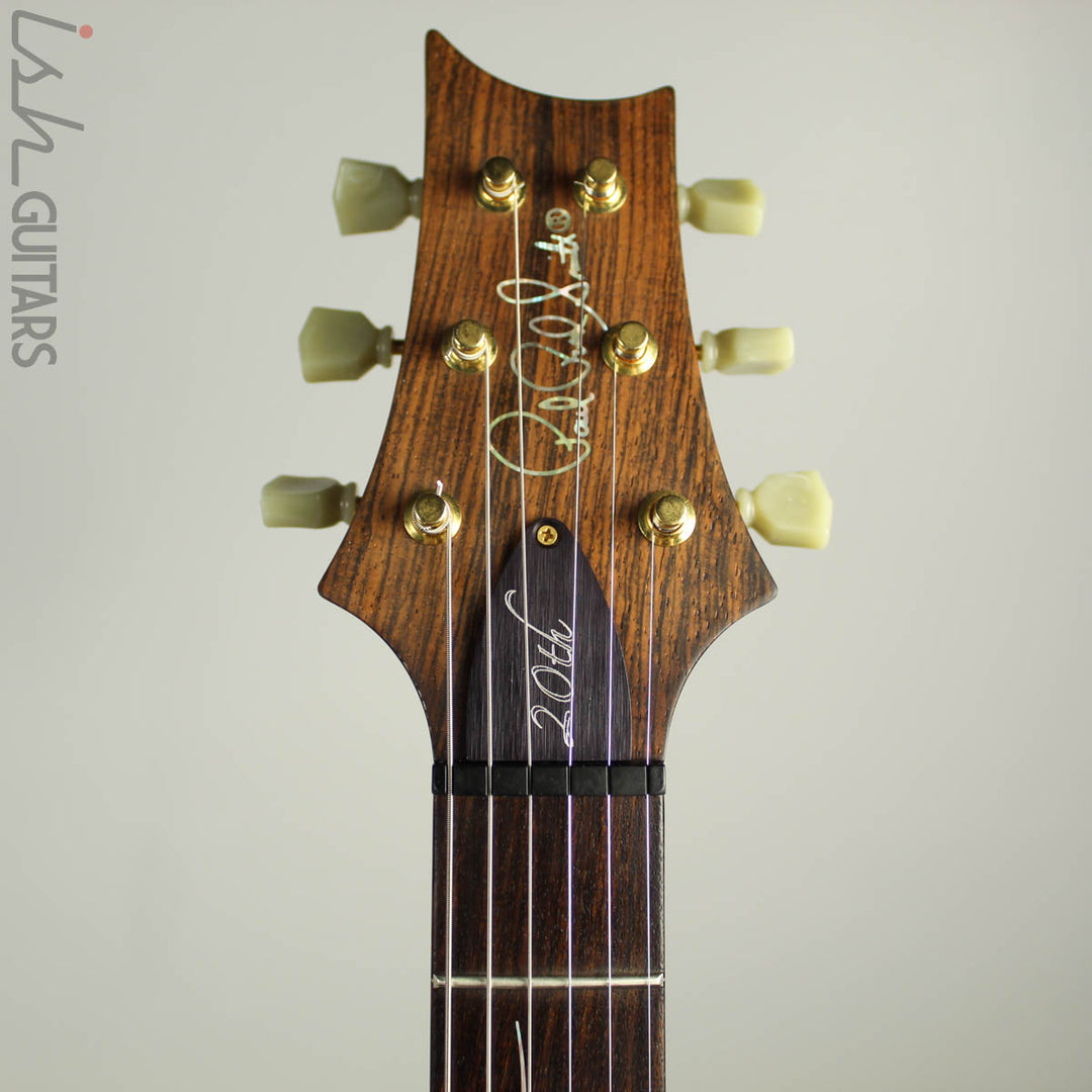 2007 Paul Reed Smith PRS 20th Anniversary Artist SC Flamed Amber Top Brazilian Board
