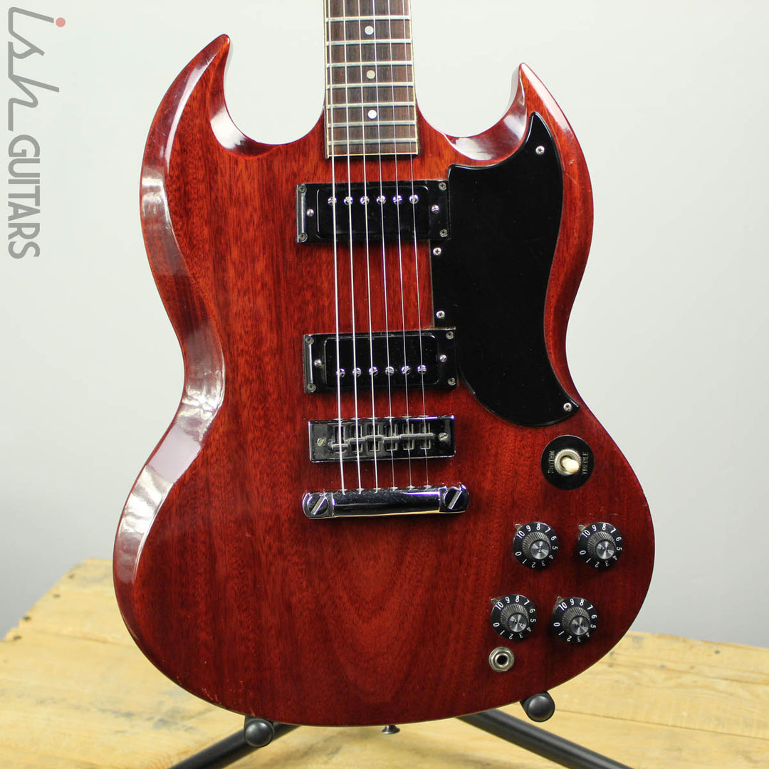 1972 Gibson SG Deluxe Cherry w/ OHSC (DEMO VIDEO)