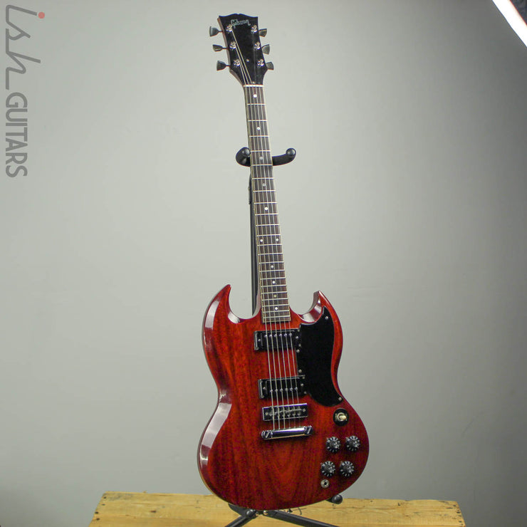 1972 Gibson SG Deluxe Cherry w/ OHSC (DEMO VIDEO)