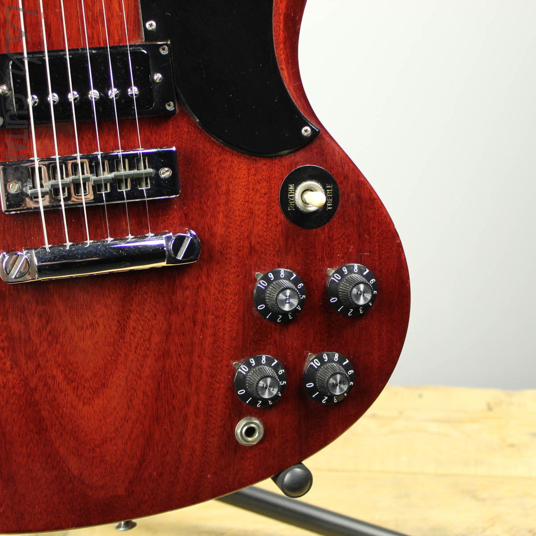 1972 Gibson SG Deluxe Cherry w/ OHSC (DEMO VIDEO)