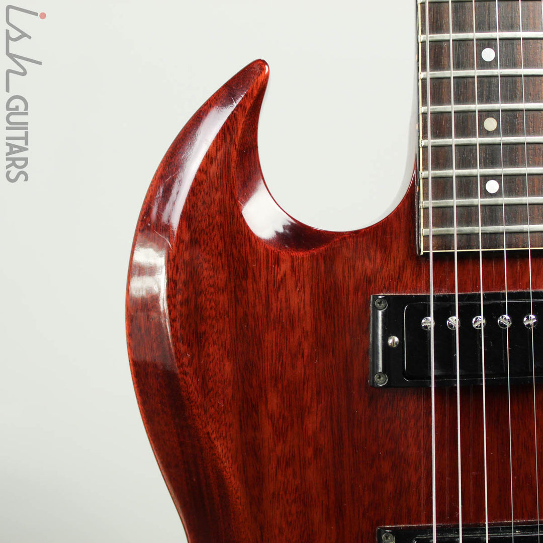 1972 Gibson SG Deluxe Cherry w/ OHSC (DEMO VIDEO)