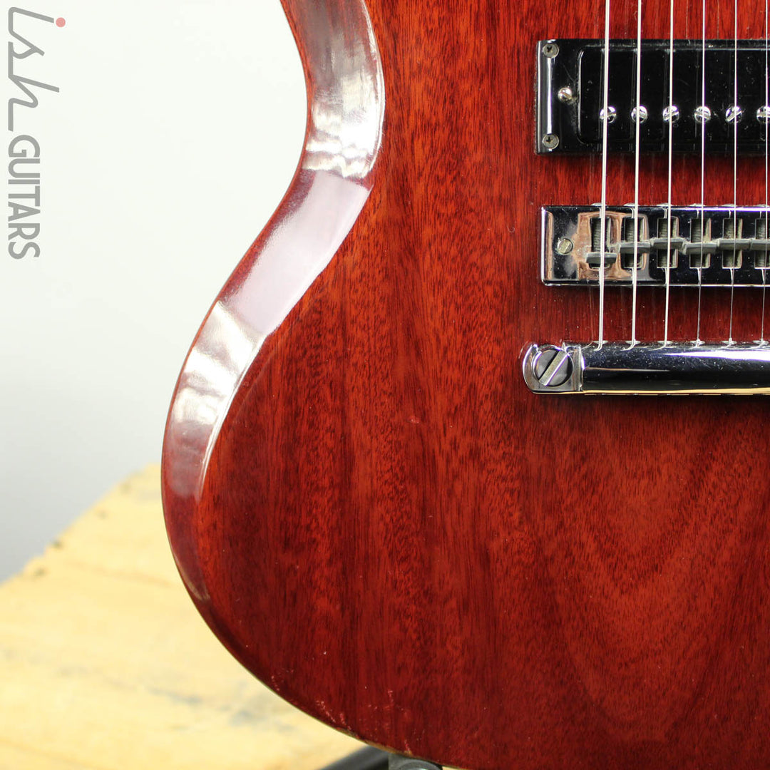 1972 Gibson SG Deluxe Cherry w/ OHSC (DEMO VIDEO)
