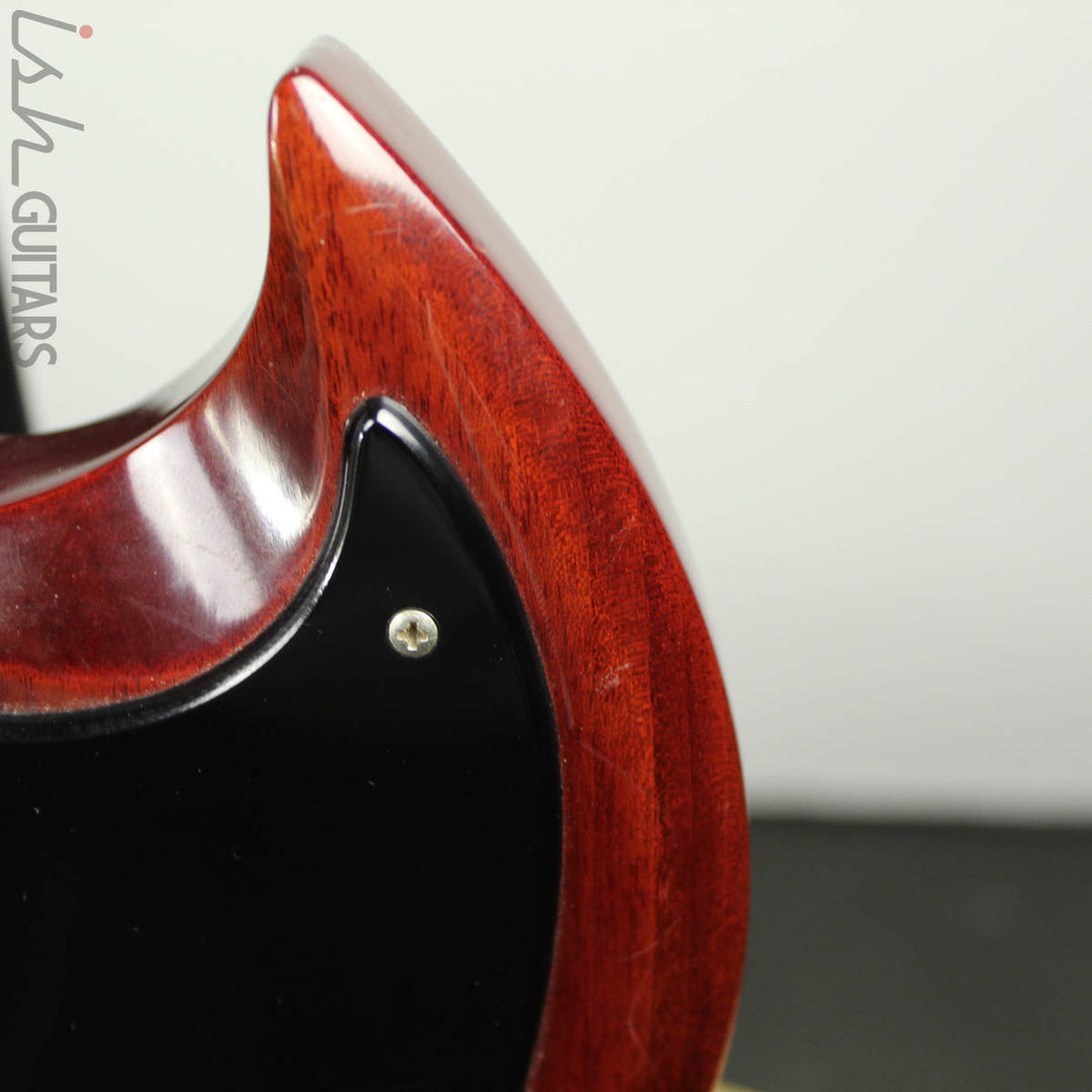 1972 Gibson SG Deluxe Cherry w/ OHSC (DEMO VIDEO)