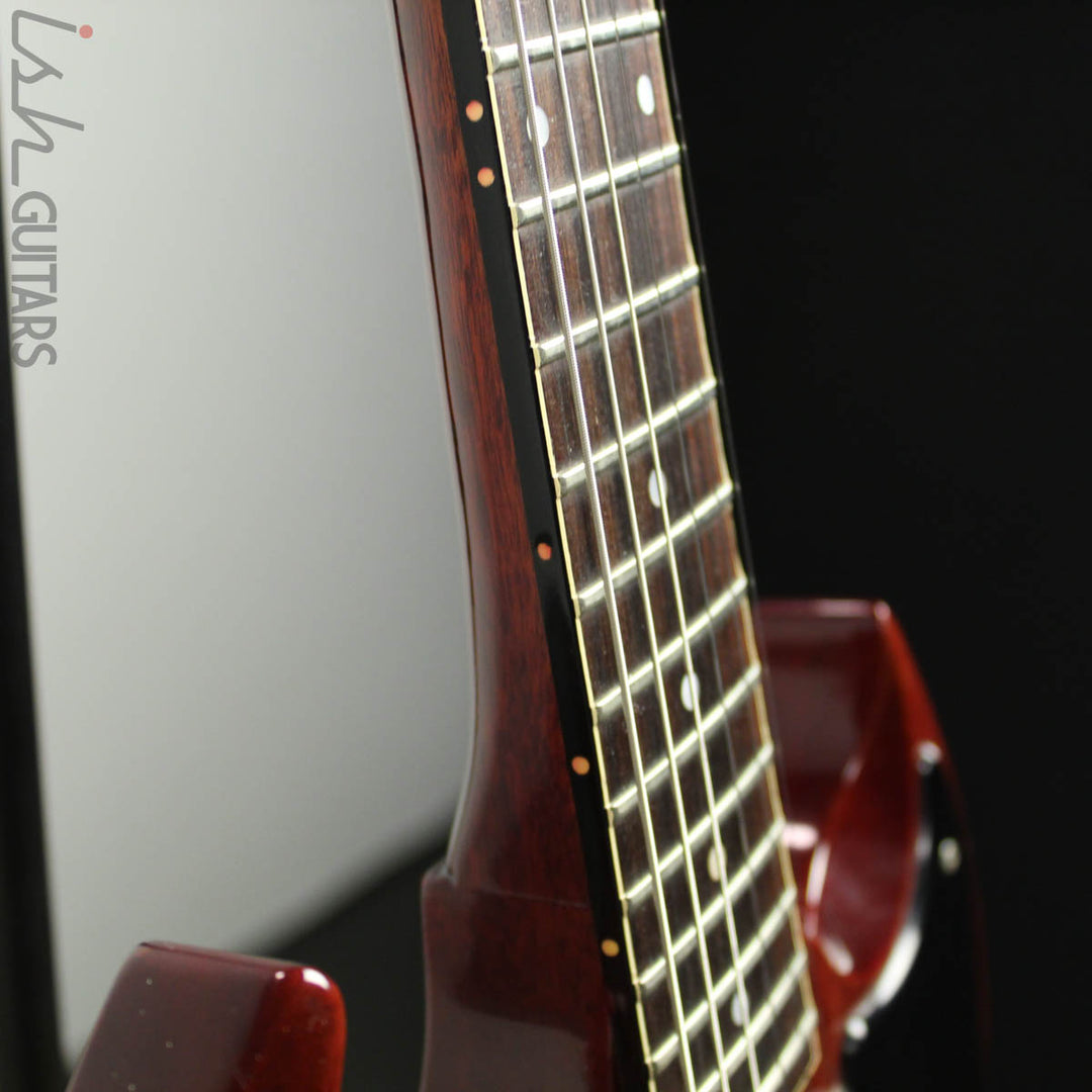 1972 Gibson SG Deluxe Cherry w/ OHSC (DEMO VIDEO)