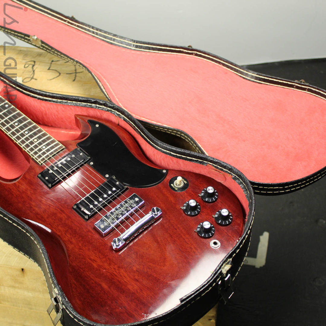 1972 Gibson SG Deluxe Cherry w/ OHSC (DEMO VIDEO)
