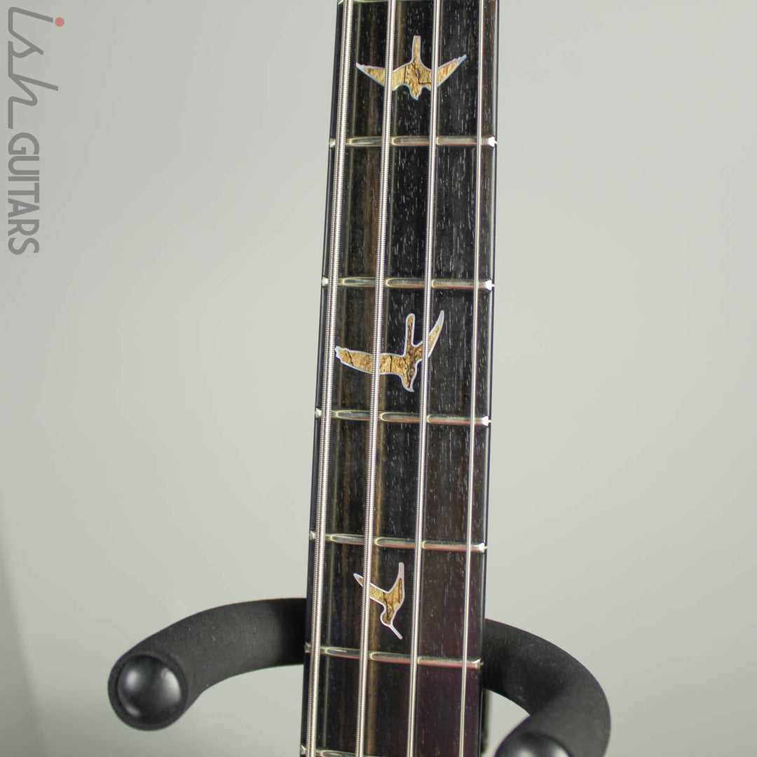 2018 PRS Private Stock Short Scale Hollowbody Bass Spalted Maple