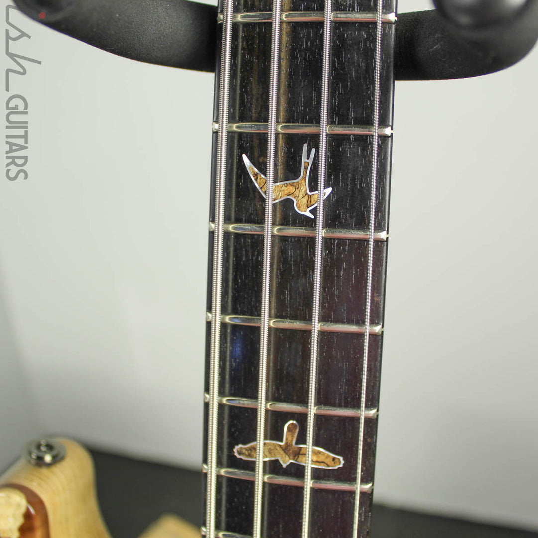 2018 PRS Private Stock Short Scale Hollowbody Bass Spalted Maple