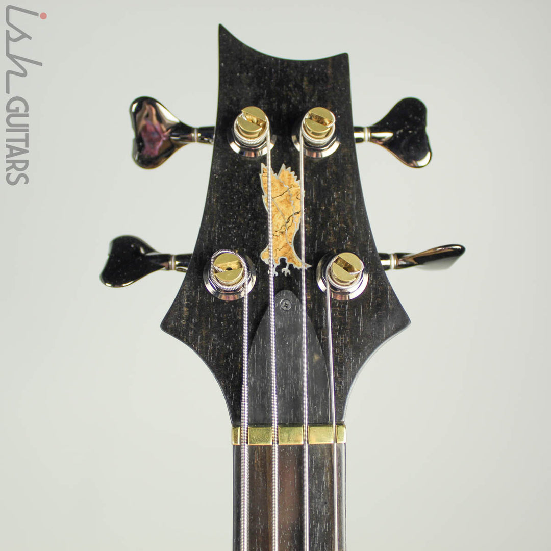 2018 PRS Private Stock Short Scale Hollowbody Bass Spalted Maple