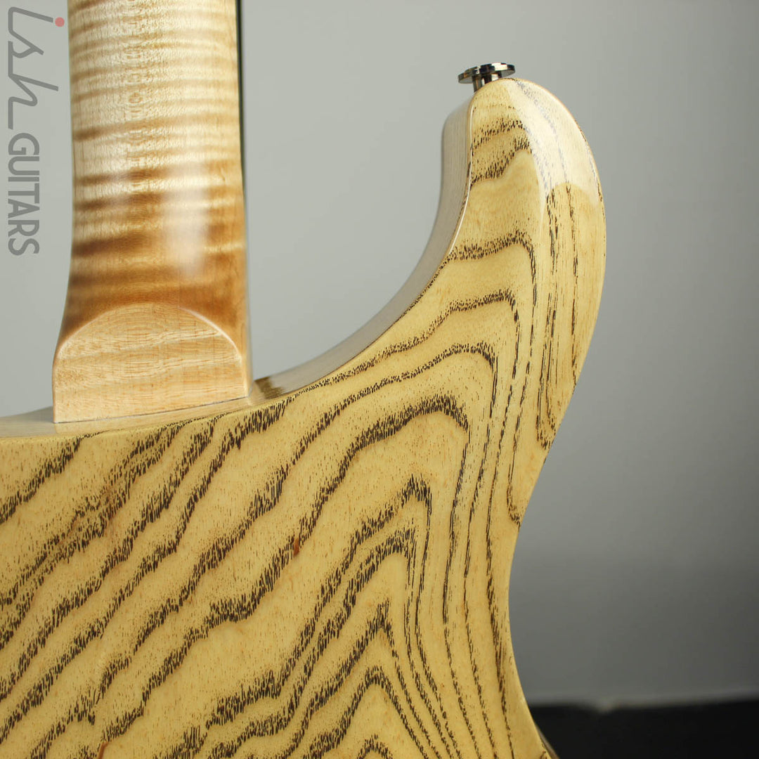 2018 PRS Private Stock Short Scale Hollowbody Bass Spalted Maple
