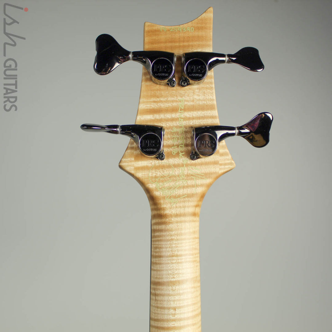2018 PRS Private Stock Short Scale Hollowbody Bass Spalted Maple