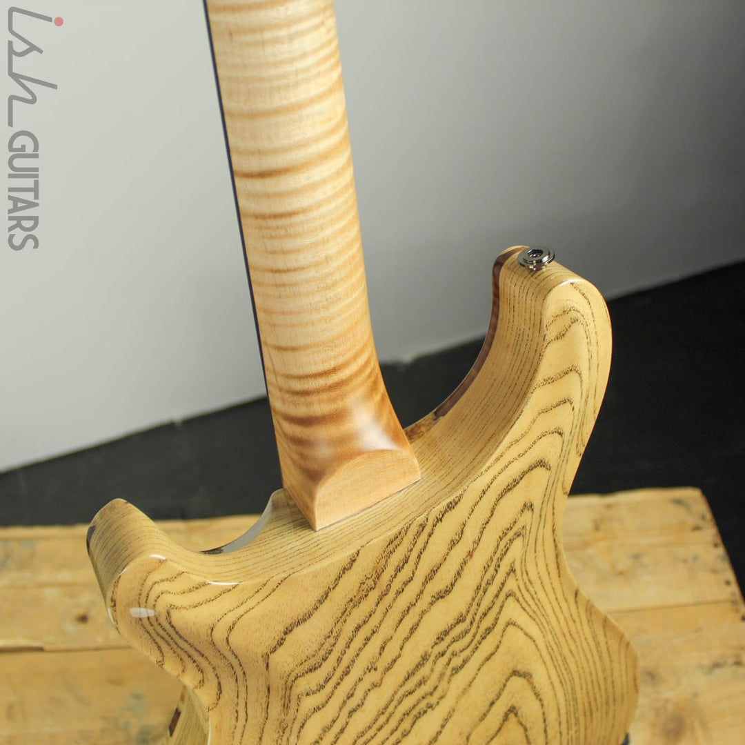2018 PRS Private Stock Short Scale Hollowbody Bass Spalted Maple