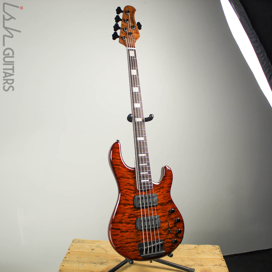 2019 Ernie Ball Music Man BFR StingRay 5 Giants Orange