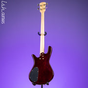 2010s Spector Legend Classic 4-String Bass Black Cherry High Gloss