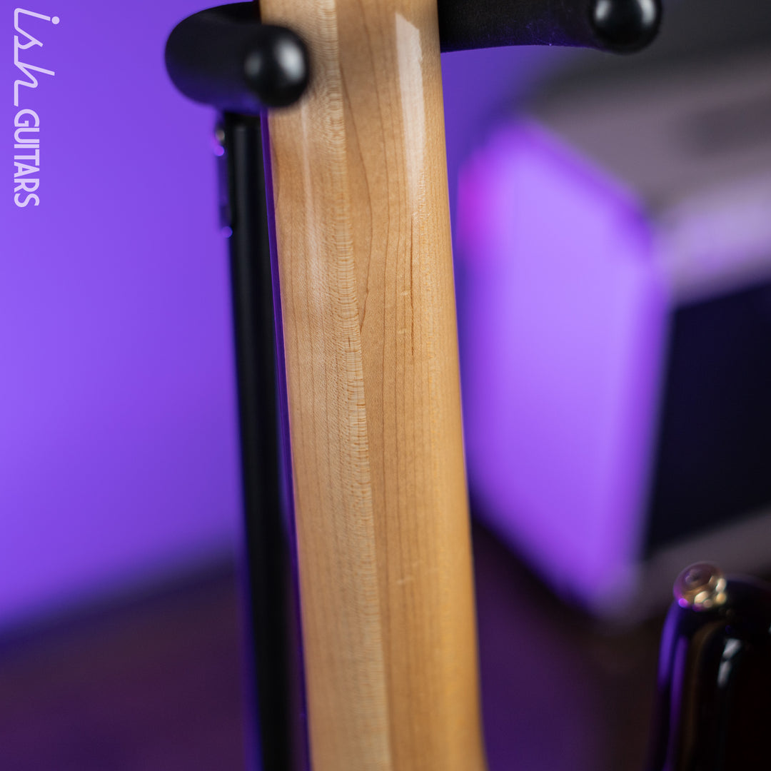 2010s Spector Legend Classic 4-String Bass Black Cherry High Gloss