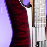 2010s Spector Legend Classic 4-String Bass Black Cherry High Gloss