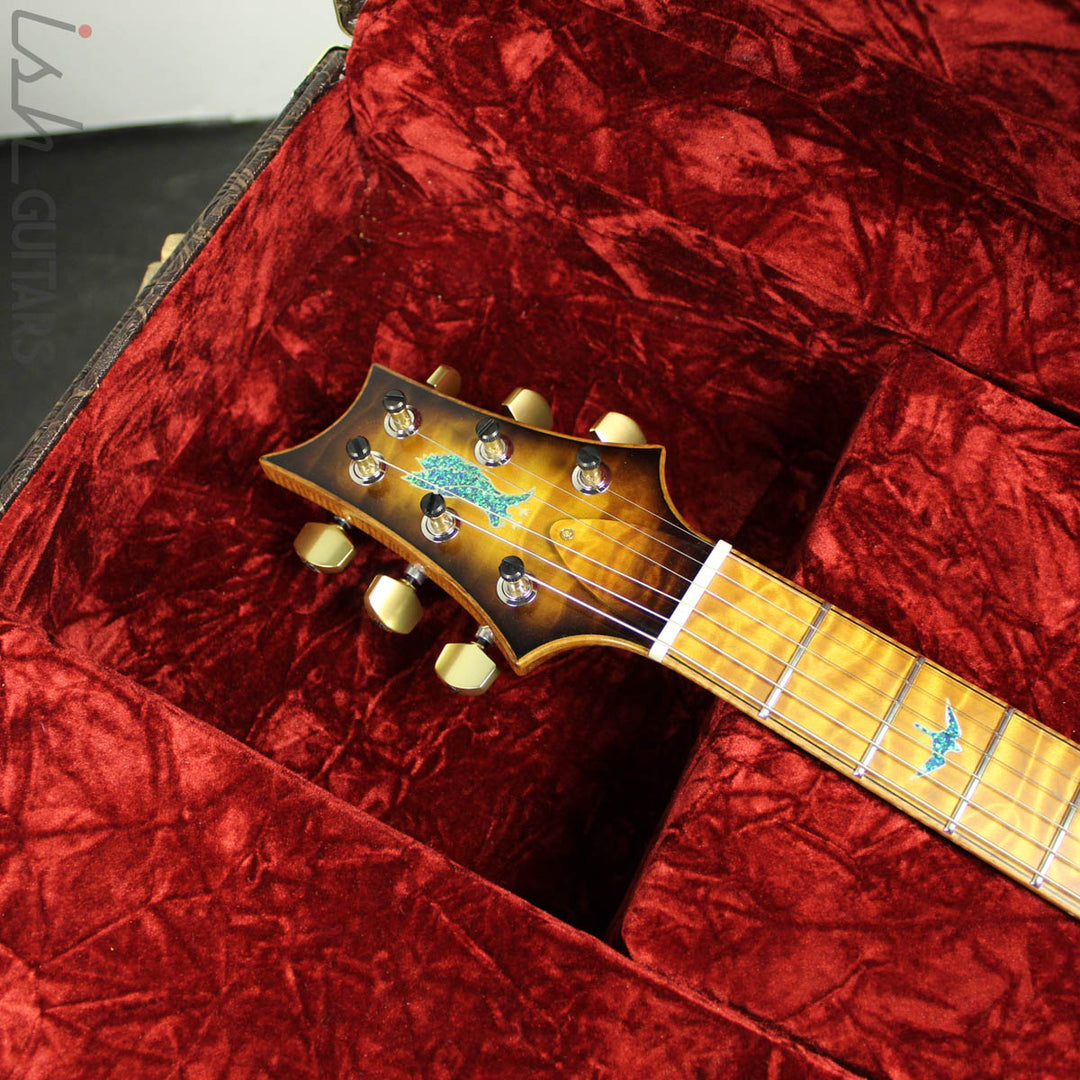 2019 PRS Private Stock McCarty 594 Semi-Hollow P90 McCarty Glow Smoked Burst