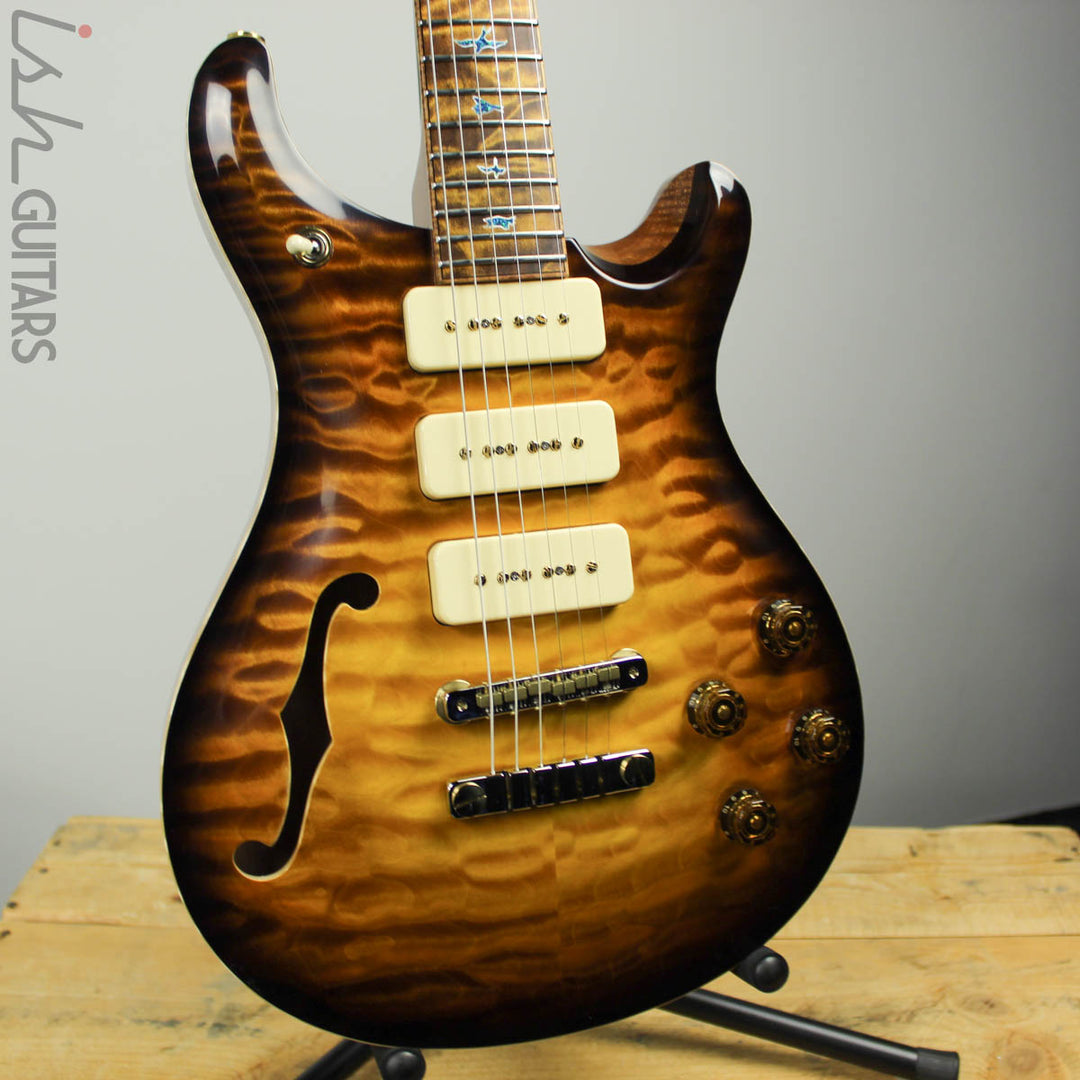 2019 PRS Private Stock McCarty 594 Semi-Hollow P90 McCarty Glow Smoked Burst