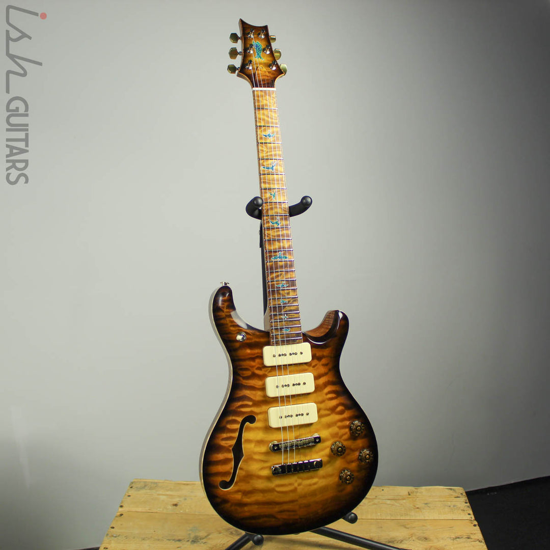 2019 PRS Private Stock McCarty 594 Semi-Hollow P90 McCarty Glow Smoked Burst