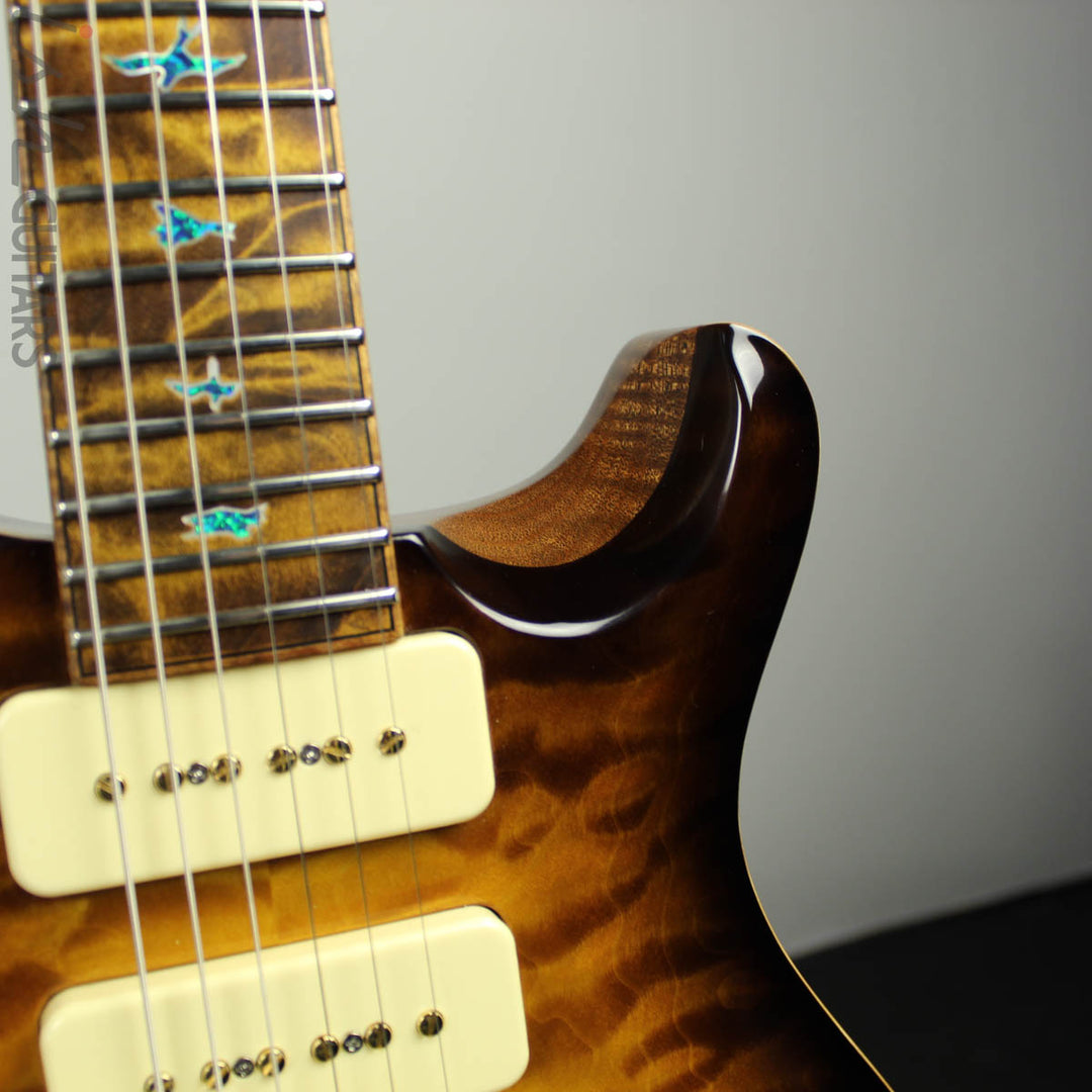 2019 PRS Private Stock McCarty 594 Semi-Hollow P90 McCarty Glow Smoked Burst