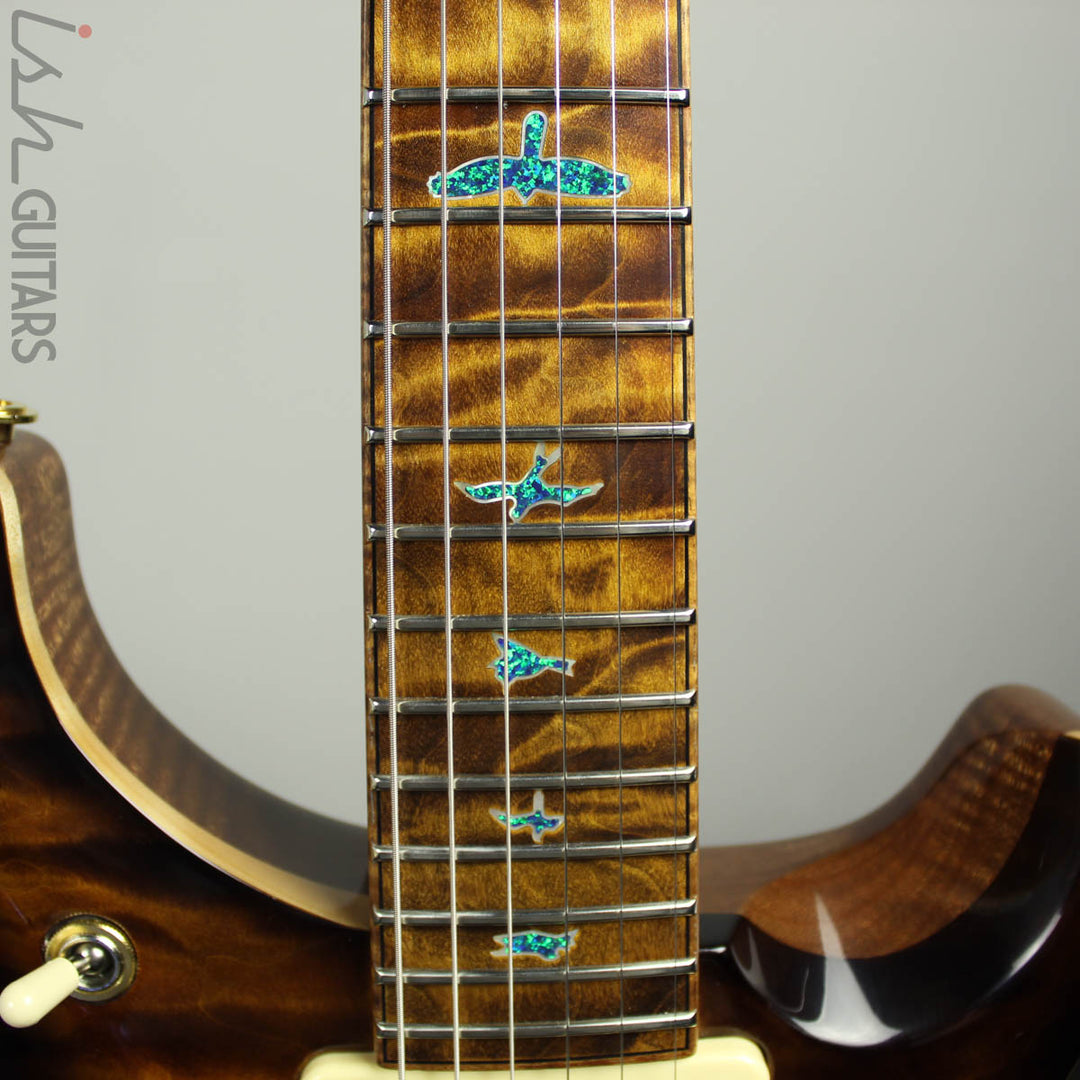 2019 PRS Private Stock McCarty 594 Semi-Hollow P90 McCarty Glow Smoked Burst