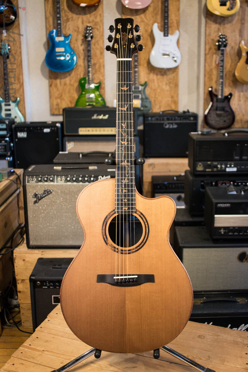 2018 PRS Experience Private Stock Angelus Acoustic Electric Torrifed and Ebony