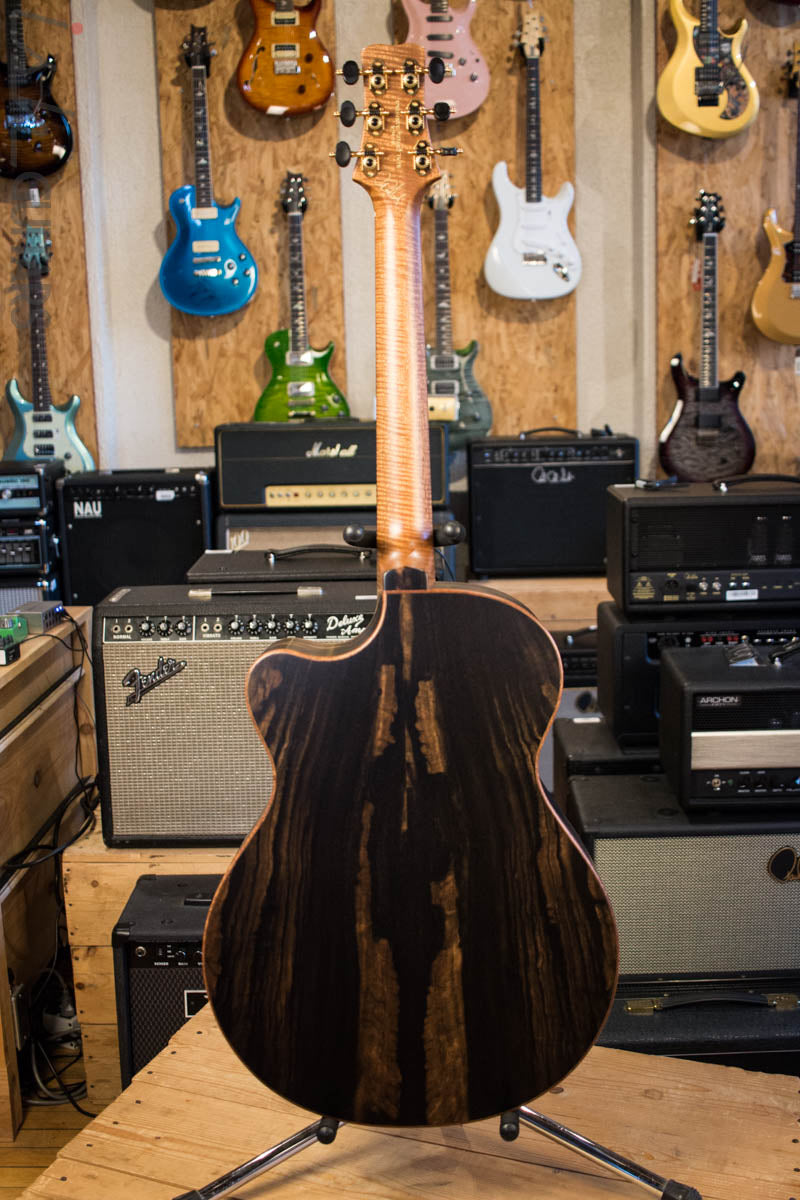 2018 PRS Experience Private Stock Angelus Acoustic Electric Torrifed and Ebony